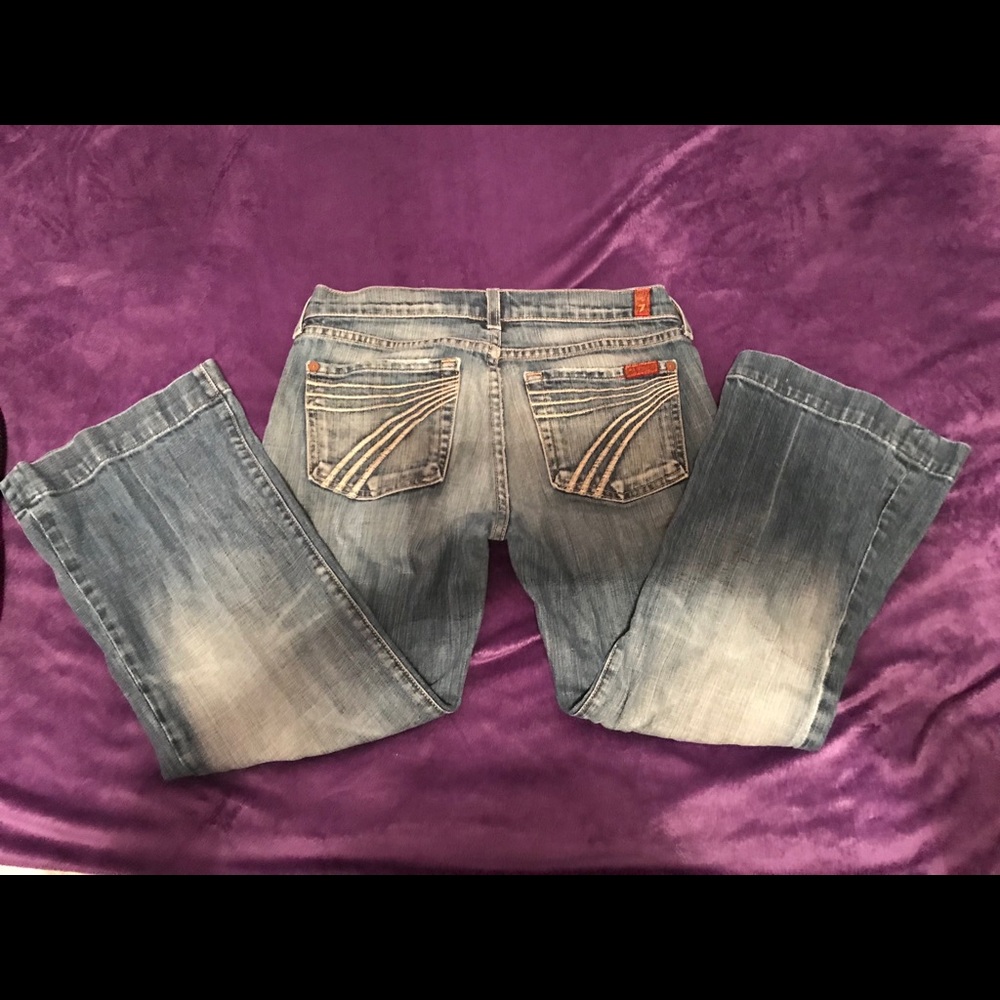 7 for all mankind capris